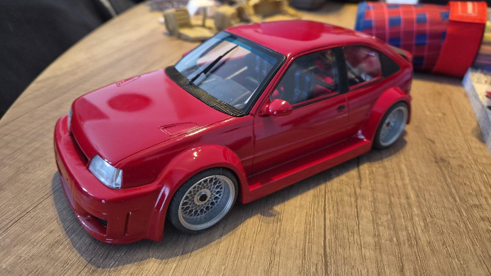 kadett e gsi 1:18  racing, Ophalen of Verzenden, Norev