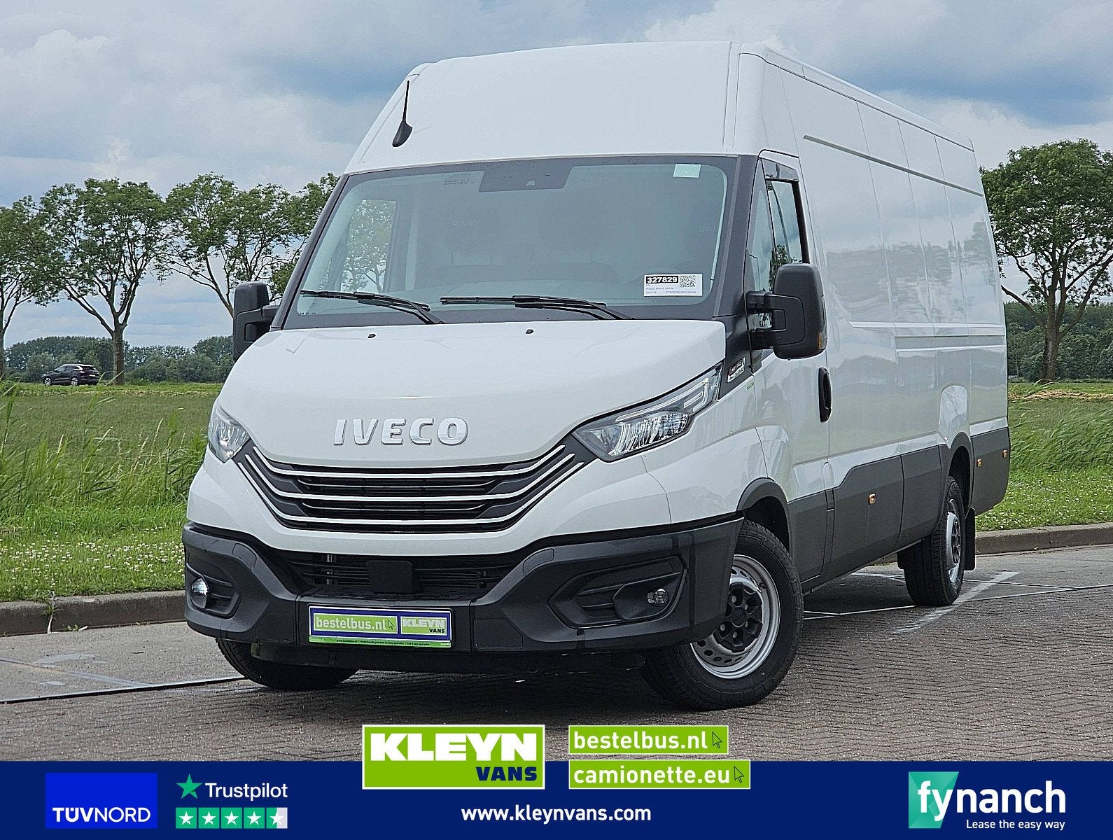 IVECO DAILY 35S18 l4h2 3.0 aut. 176pk!, Auto's, Gebruikt, Euro 6, Iveco, Wit