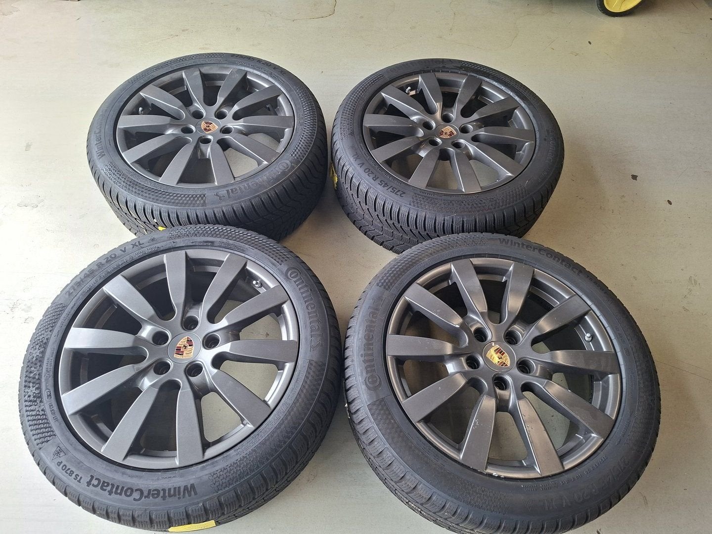 Porsche Cayenne 20"SPORTDESIGN II winterwielen set 7P5601025, Ophalen, Gebruikt, -, 275 mm
