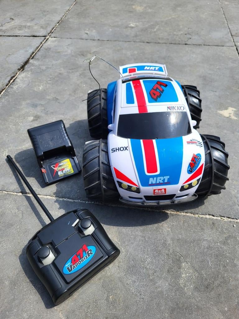 Nikko VaporizR 471 RC auto - Amfibie voertuig, Gebruikt, Auto offroad, RTR (Ready to Run), Overige schalen