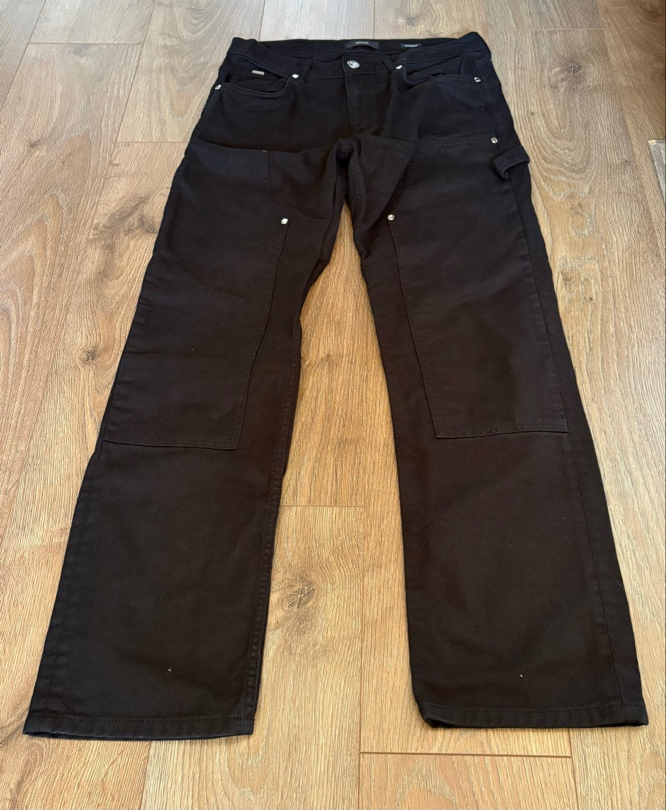 Eightyfive zwarte straight jeans W32, Ophalen of Verzenden, Zo goed als nieuw, Zwart, W32 (confectie 46) of kleiner