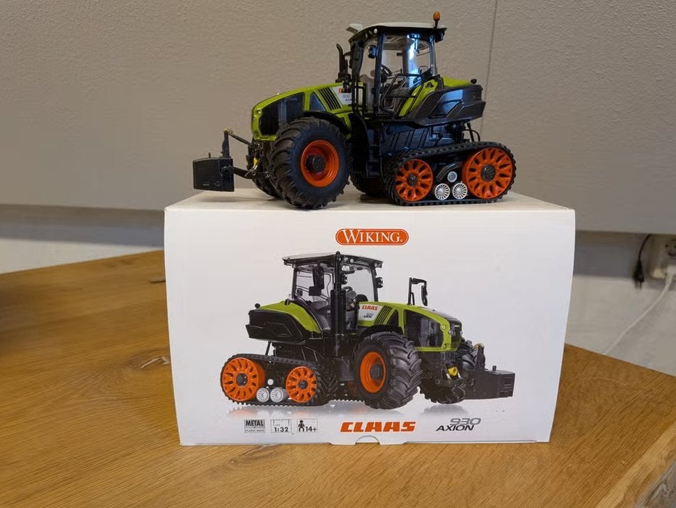 Claas Axion 930 TT | Wiking | 1:32, Ophalen of Verzenden, Nieuw, Tractor of Landbouw, Overige merken