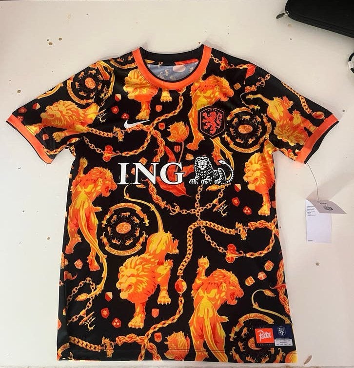 Patta x Nike x KNVB inloopshirt maat M, Ophalen, Nieuw, Maat 48/50 (M), Zwart