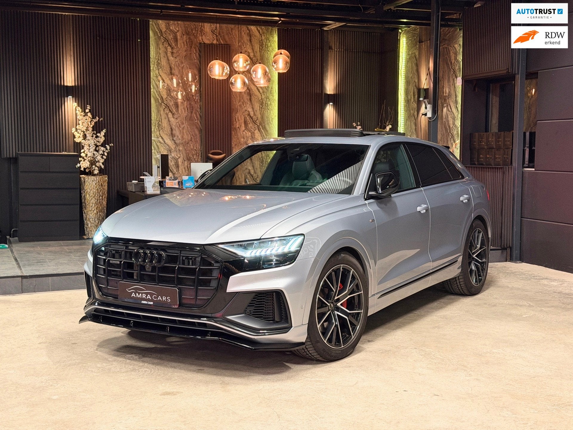Audi Q8 60 TFSI e quattro Competition 3X S-Line|PANO|LASER|F, Gebruikt, 462 pk, Q8, Origineel Nederlands