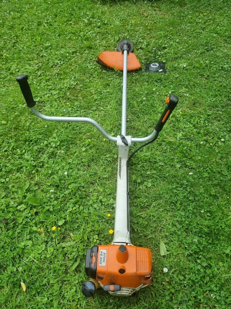 Stihl FS 350 professionele bosmaaier nagekeken !, Ophalen, Benzine, Gebruikt, Stihl 350