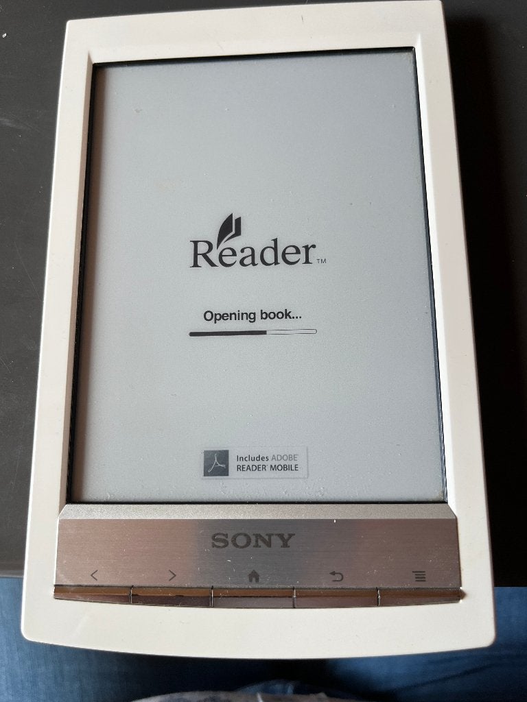 Sony E- reader, Computers en Software, E-readers, Gebruikt, Ophalen of Verzenden, 4 GB of minder, 7 inch