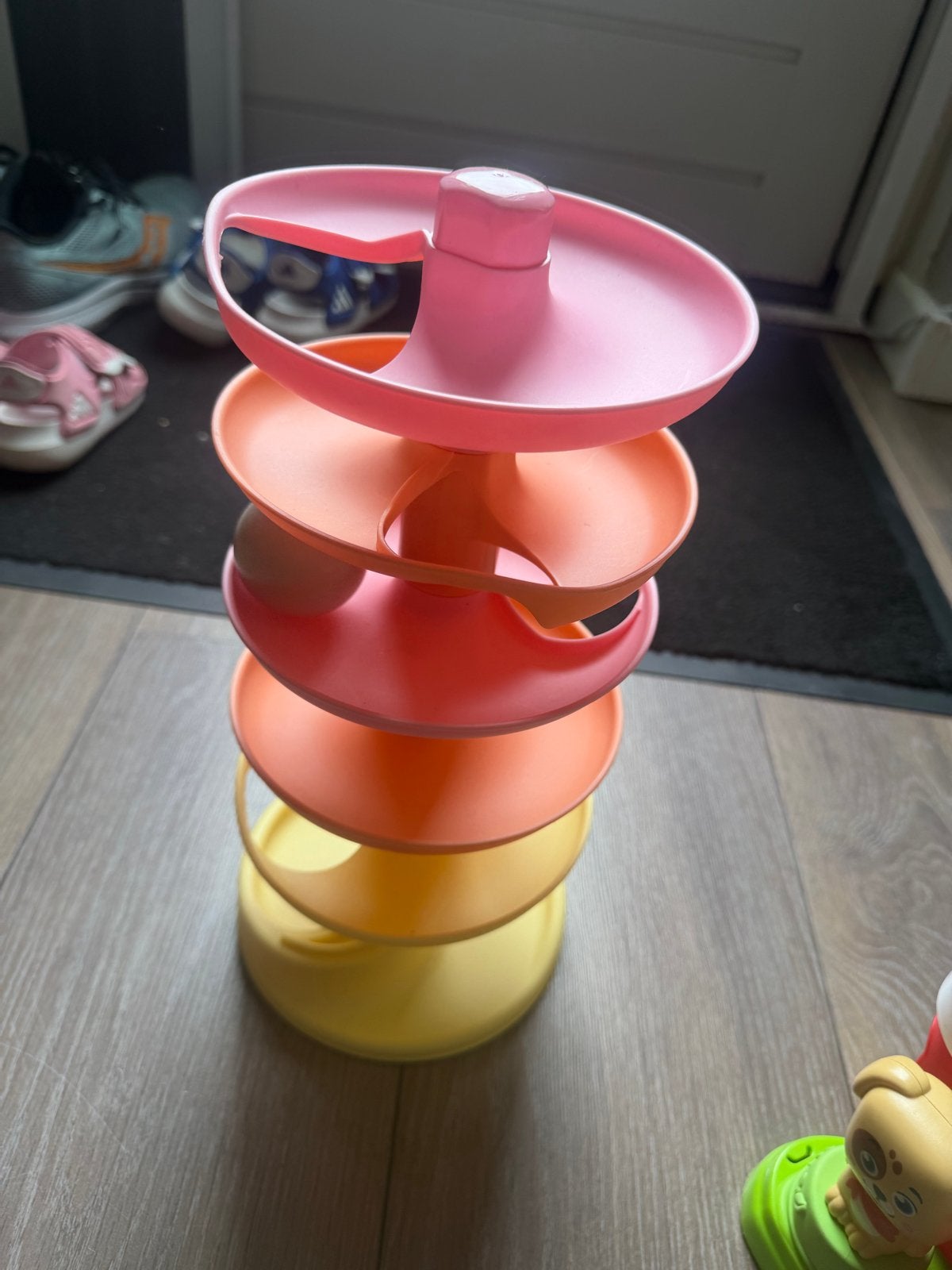 Ballentoren met 2 ballen, Kinderen en Baby's, Ophalen of Verzenden, Gebruikt, Overige typen