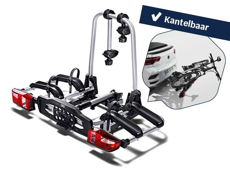 Fietsendrager Audi P22-S / Kantelbaar / 2 fietsen / ACTIE!!, Nieuw, Ophalen of Verzenden, 2 fietsen, Trekhaakdrager