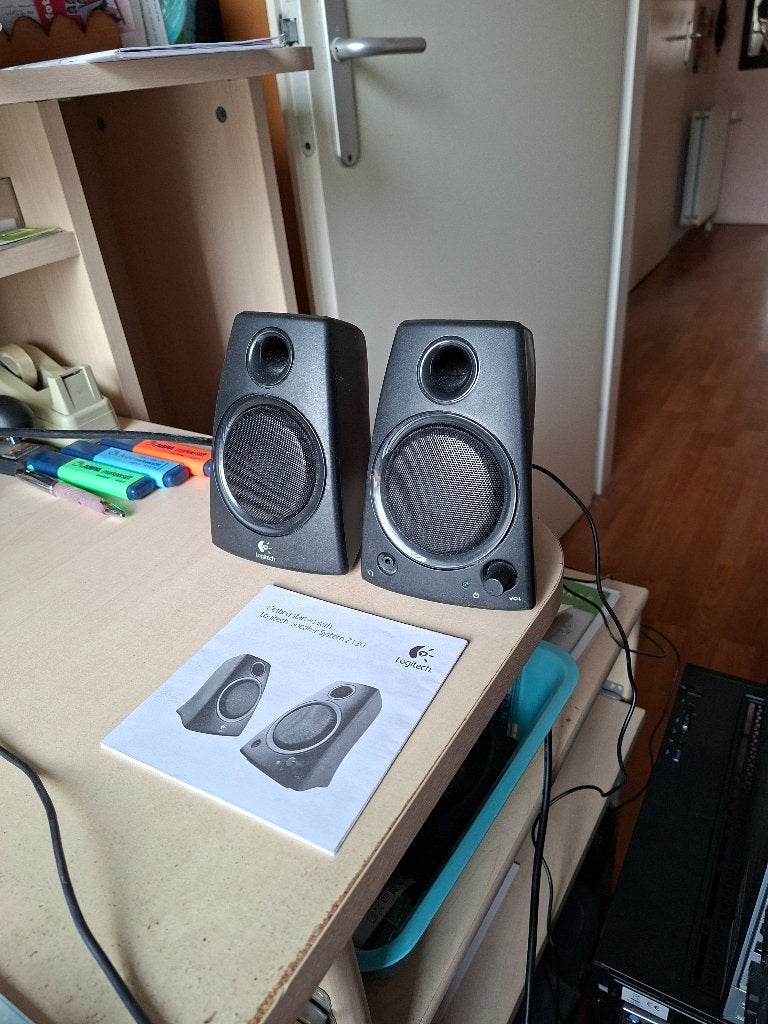 PC printer speakers toetsenboord muis beeldscherm, Ophalen, Gebruikt
