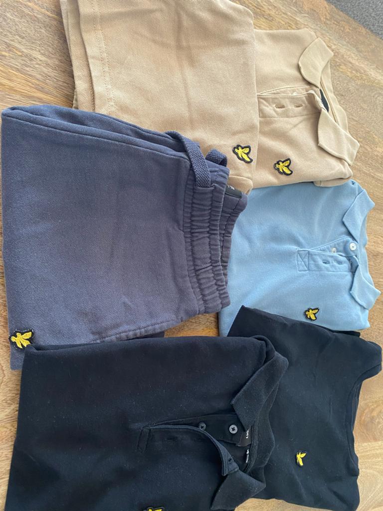 Lyle & Scott Kledingpakket Jongen (5 stuks), Ophalen of Verzenden, Zo goed als nieuw, Jongen
