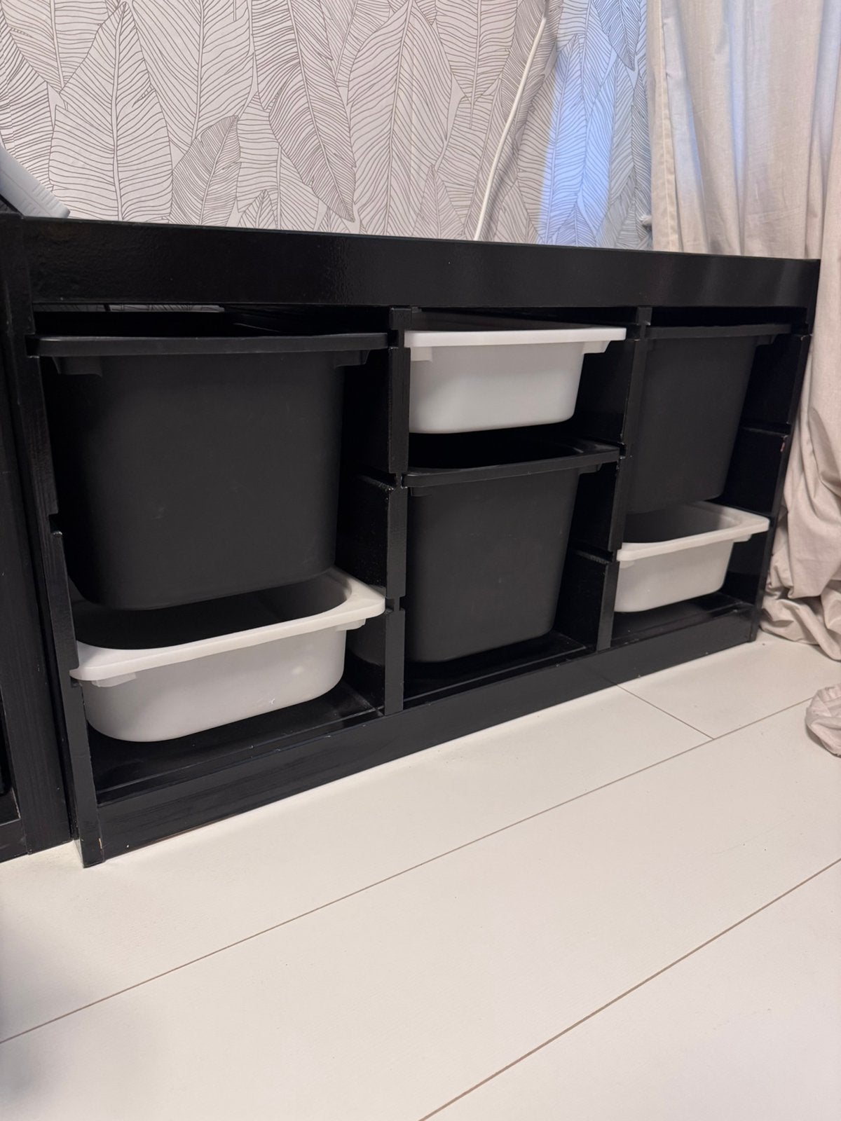 Massief houten Trofast Ikea kast, Ophalen, Gebruikt