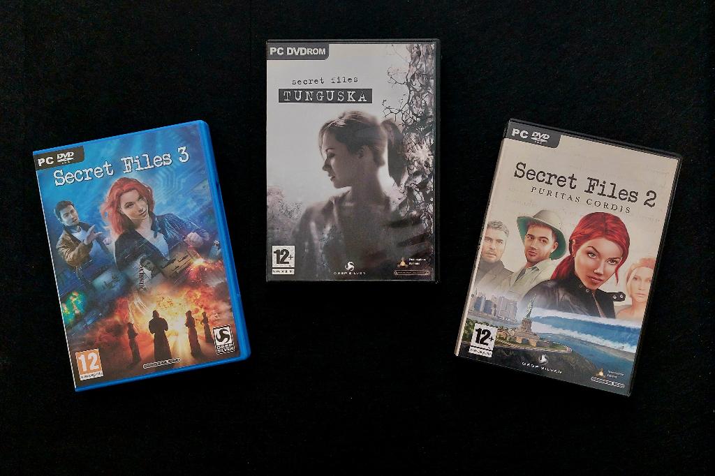 PC-games Secret Files 1, 2 en 3, Spelcomputers en Games, Games | Pc, Avontuur en Actie, Gebruikt, 1 speler, Eén computer