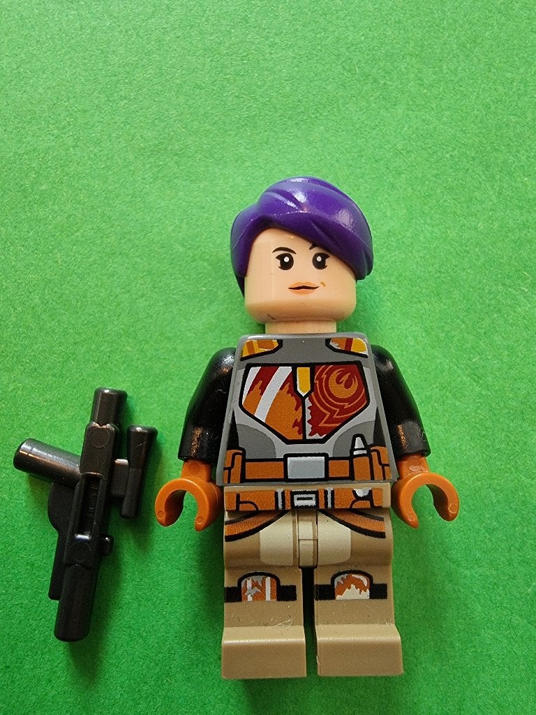 Lego Star Wars Sabine Wren minifiguur/onbespeeld, Star Wars, Lego, Nieuw, Ophalen of Verzenden