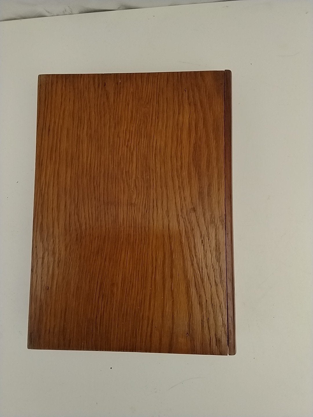 Vintage houten doosje met intarsia, 24x18 cm, Antiek en Kunst, Ophalen of Verzenden