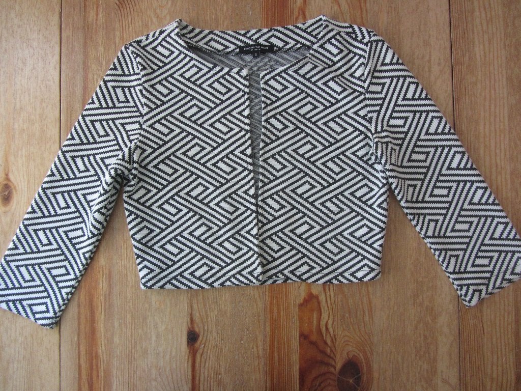 Zwart/wit vestje Coolcat maat S, Ophalen of Verzenden, Gedragen, Maat 36 (S), Wit