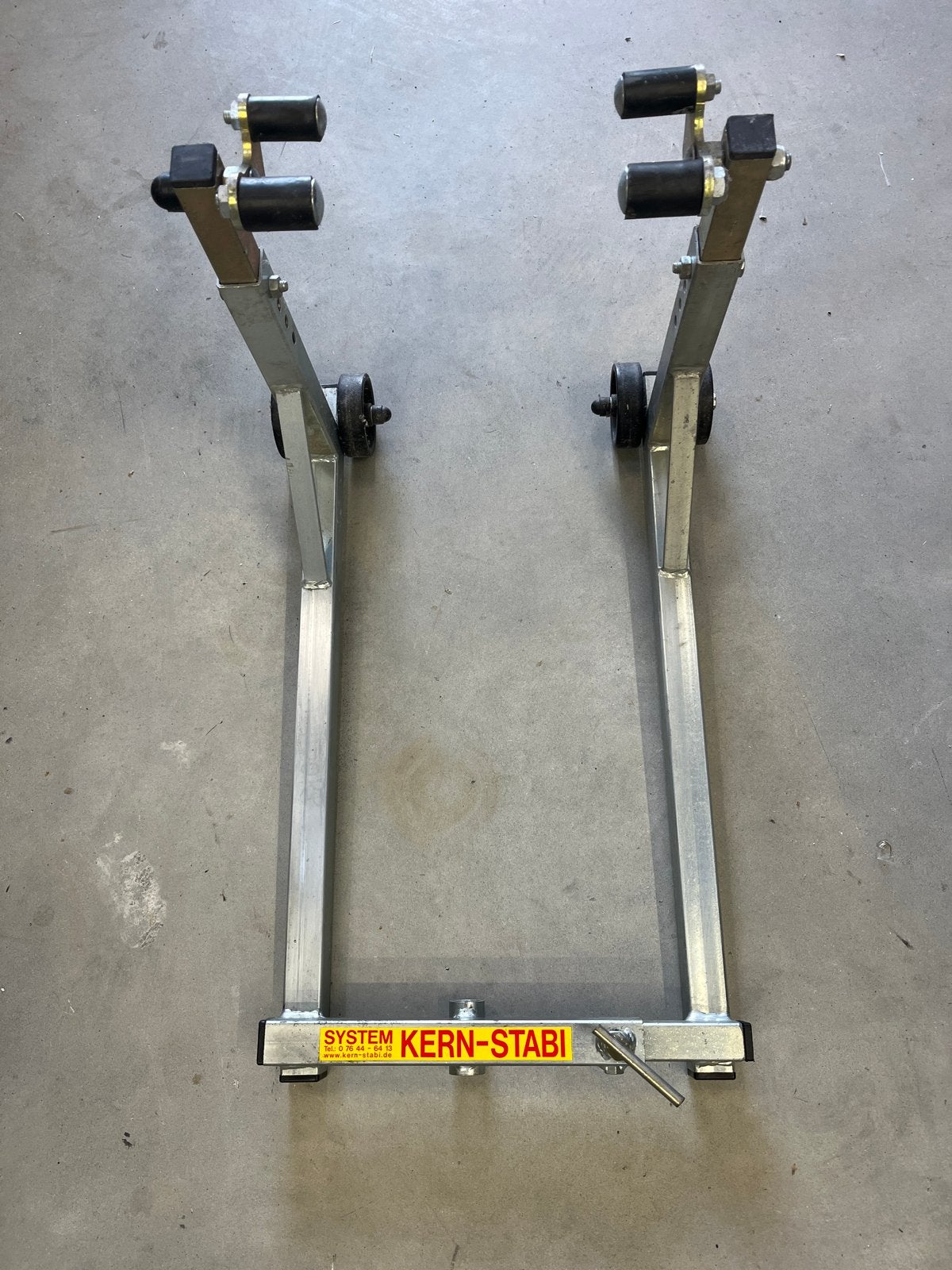 Kern-Stabi paddockstand voorwiel (race) motor, Motoren, Ophalen, Gebruikt
