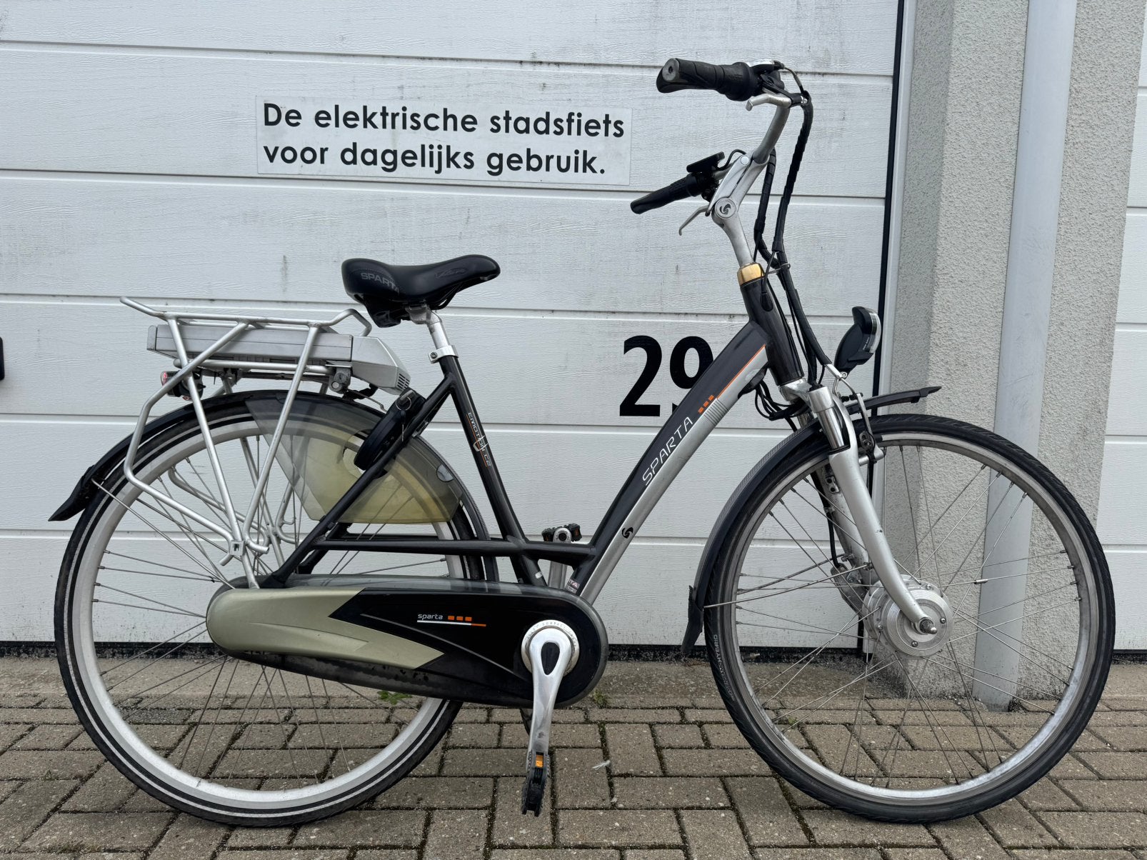 Sparta C2 elekrische damesfiets met nieuwe accu /e-bike 53cm, Ophalen of Verzenden