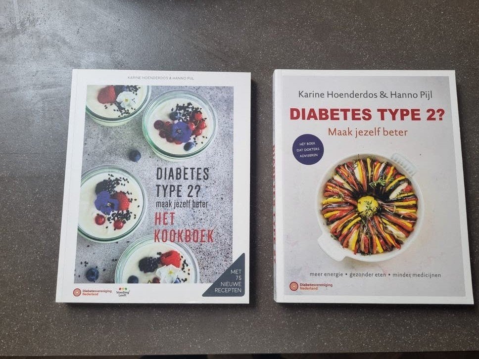 Karine Hoenderdos - Diabetes type 2? Maak jezelf beter, Boeken, Nieuw, Ophalen of Verzenden, Karine Hoenderdos; Hanno Pijl, Gezond koken