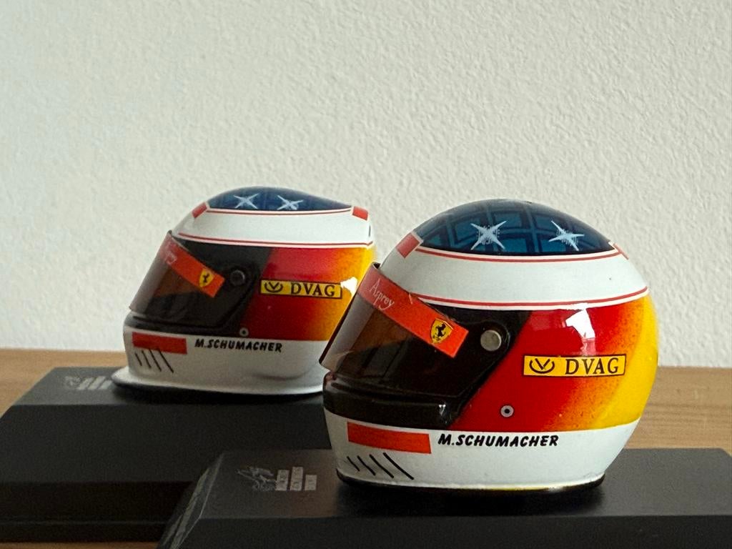 Michael Schumacher Helm Miniatuur 1996 - Ferrari F1, Ophalen of Verzenden, Nieuw, Ferrari