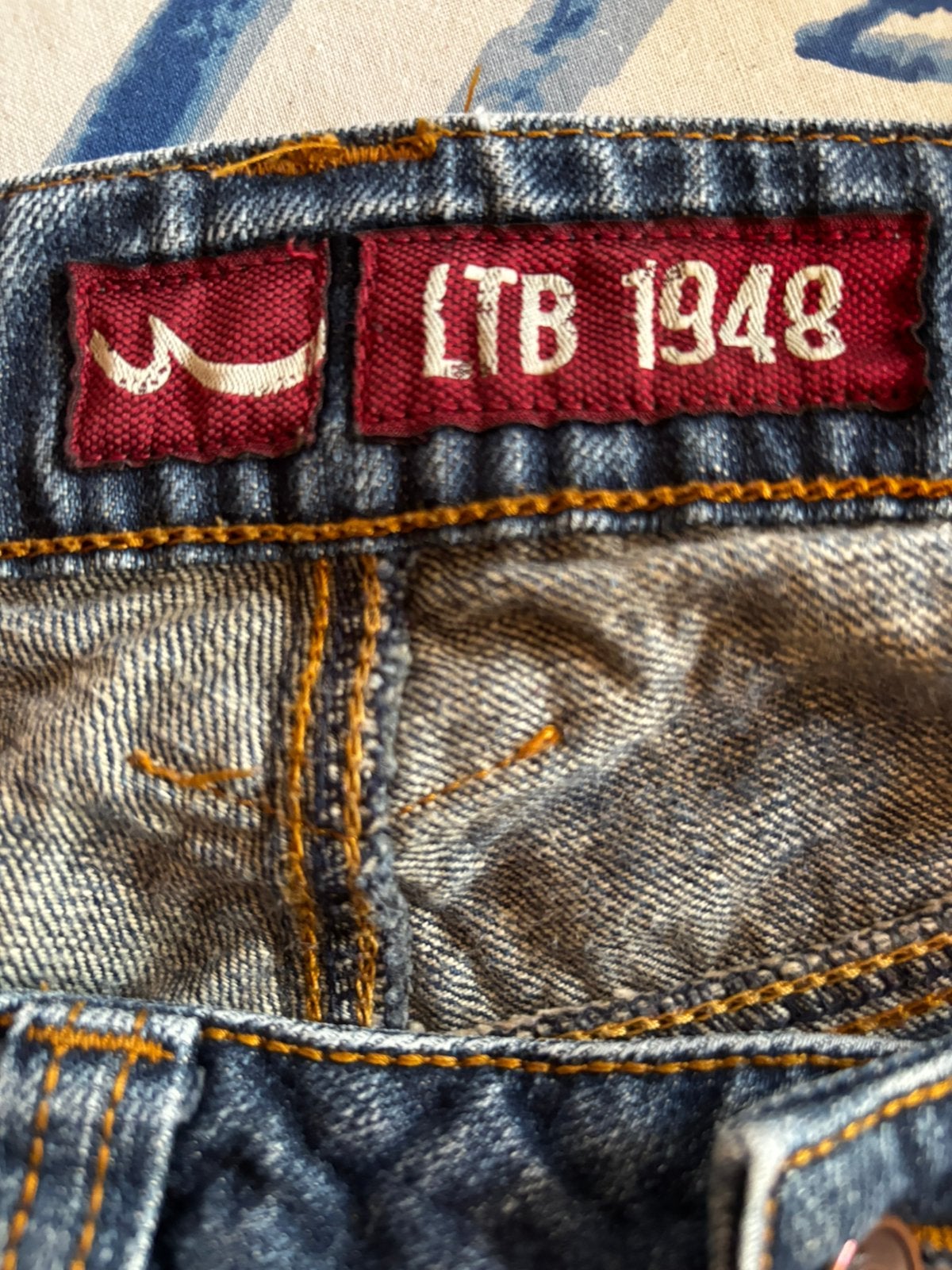 Ltb jeans  1948 -33/34, Ophalen of Verzenden, Gedragen, Blauw, W33 - W36 (confectie 42/44)