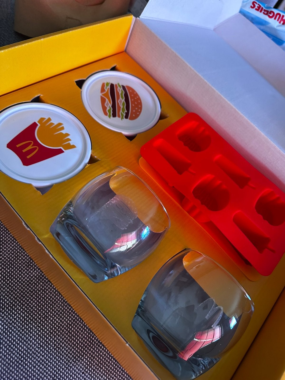 Mcdonalds glazen set, Ophalen of Verzenden, Nieuw