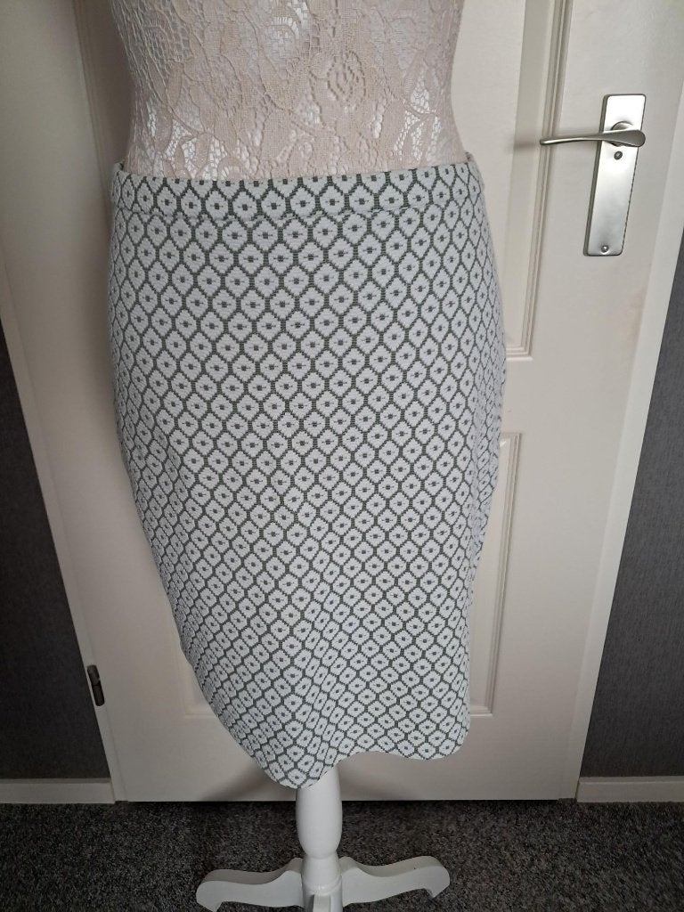 Rok Street One  Kleur : Groen wit Maat : 40, Maat 38/40 (M), Meerkleurig, Street One, Ophalen of Verzenden