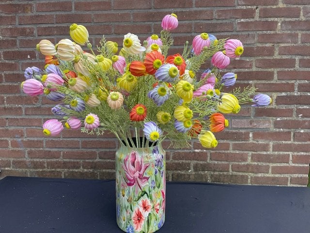 Kunstbloemen nieuw kunsttakken bloemen boeket styling vaas, Binnen, 3811JM, Info@rodebeagle.nl, Rode Beagle kunstbloemen