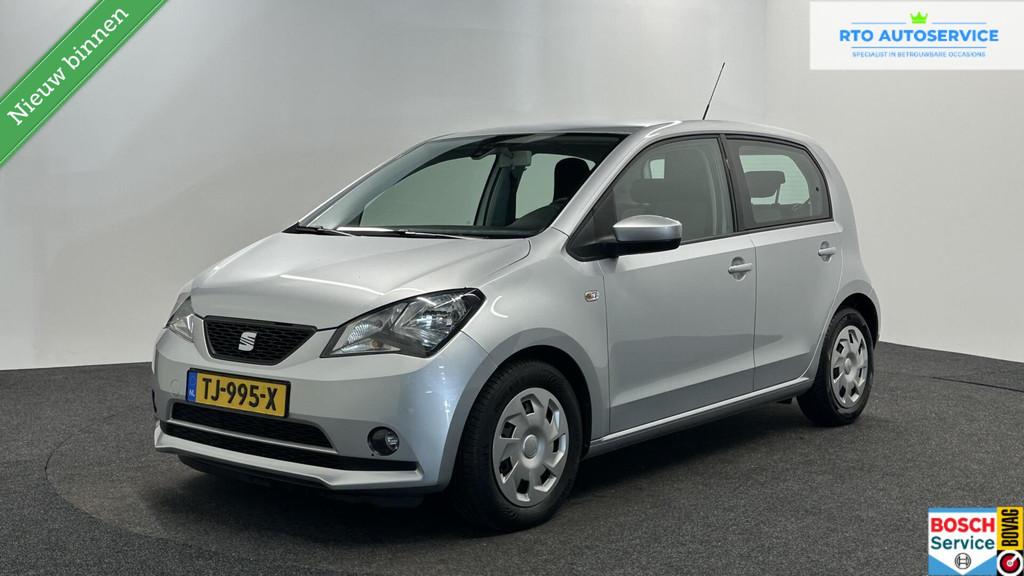 Seat Mii 1.0 Style Chic AIRCO 5 DEURS 99000 KM., Auto's, Seat, Voorwielaandrijving, Euro 5, Stof, Mii