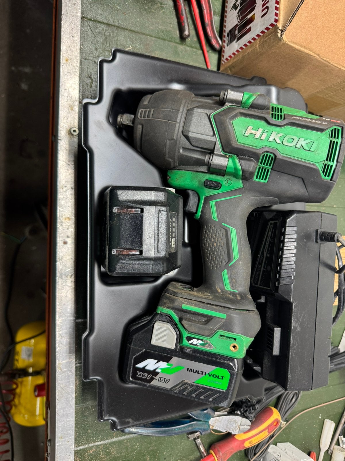 Hikoki WR36DB, Ophalen of Verzenden, Zo goed als nieuw