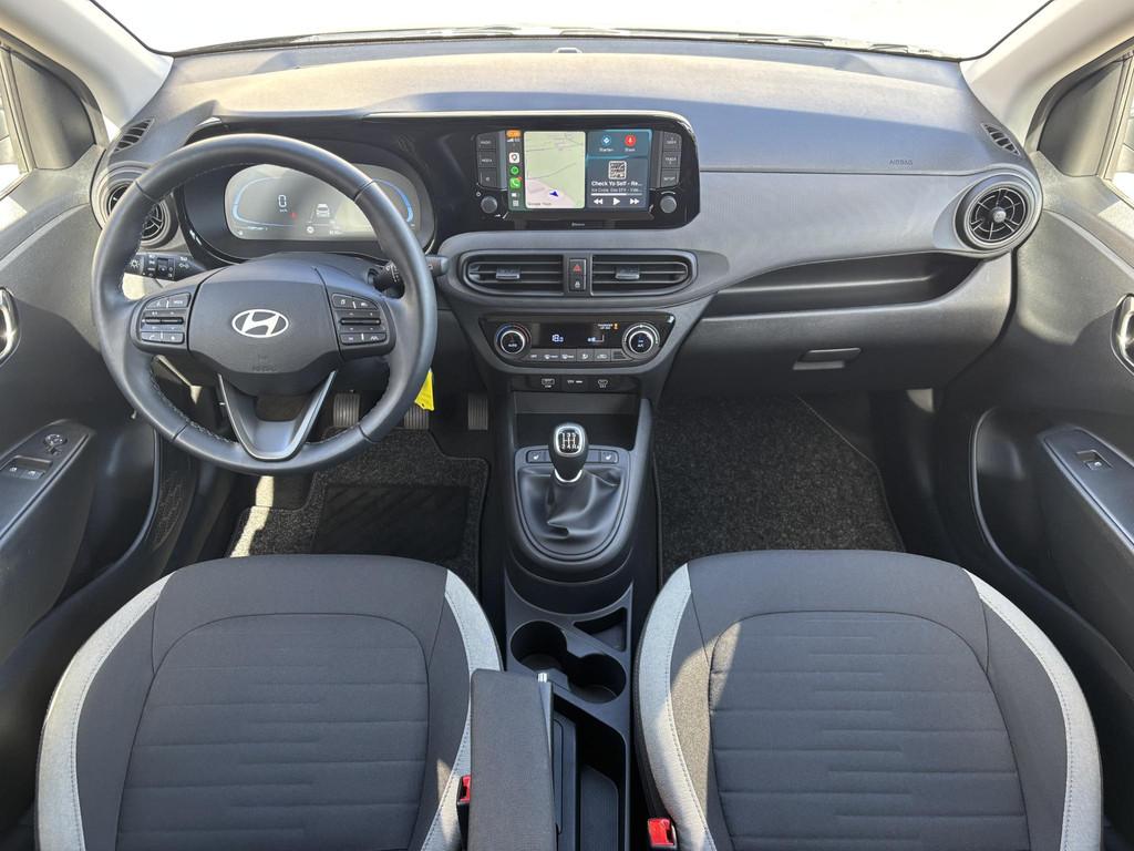 Hyundai i10 1.0 Premium Handgeschakeld / Fabrieksgarantie to, Auto's, Voorwielaandrijving, Stof, Gebruikt, Euro 6