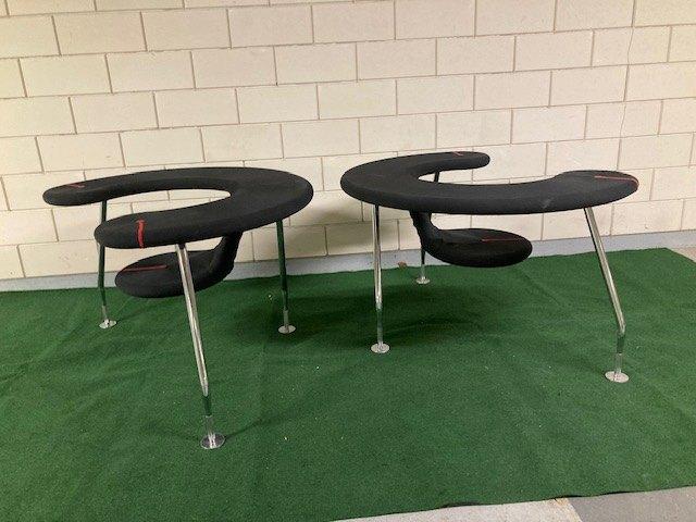 Bulo Easy Rider design stoelen, Ophalen, Gebruikt, Twee, Zwart