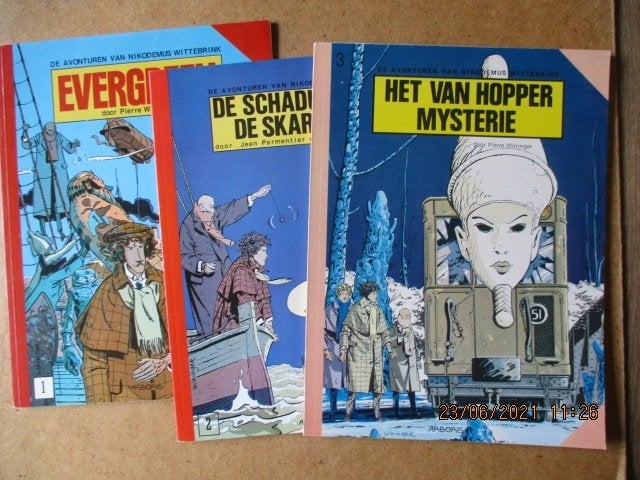 adv3650 nikodemus wittebrink, Eén stripboek, Ophalen, Gelezen