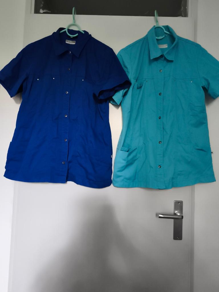 Zorguniform uniform zorgjasjes zorgjasje, Kleding | Dames, Den haen, Blauw, Zo goed als nieuw, Ophalen