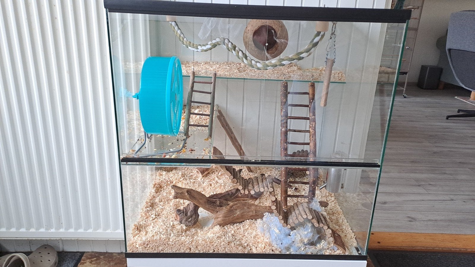 knaag dier hok, Dieren en Toebehoren, Minder dan 75 cm, Zo goed als nieuw, Hok, Ophalen