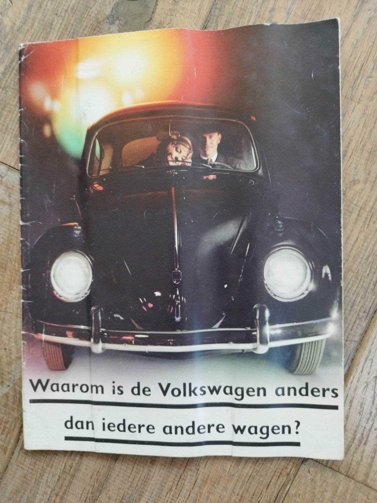 Volkswagen Kever brochure 1964 - Nederlands, 22 pagina's, Gelezen, Volkswagen AG, Ophalen of Verzenden, Volkswagen