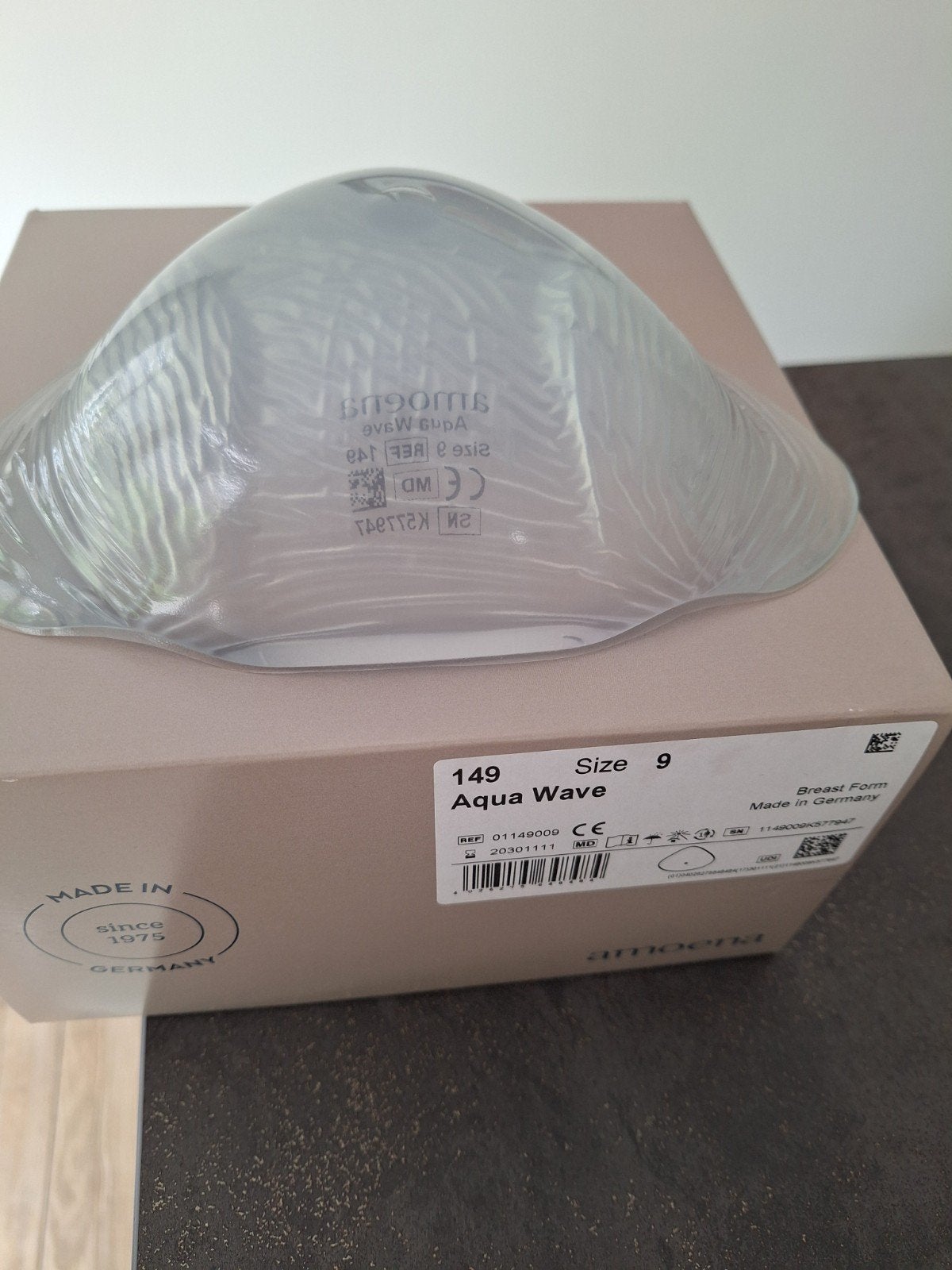 Amoena Aqua Wave zwemprothese maat 9, Amoena, Verzenden, Zo goed als nieuw