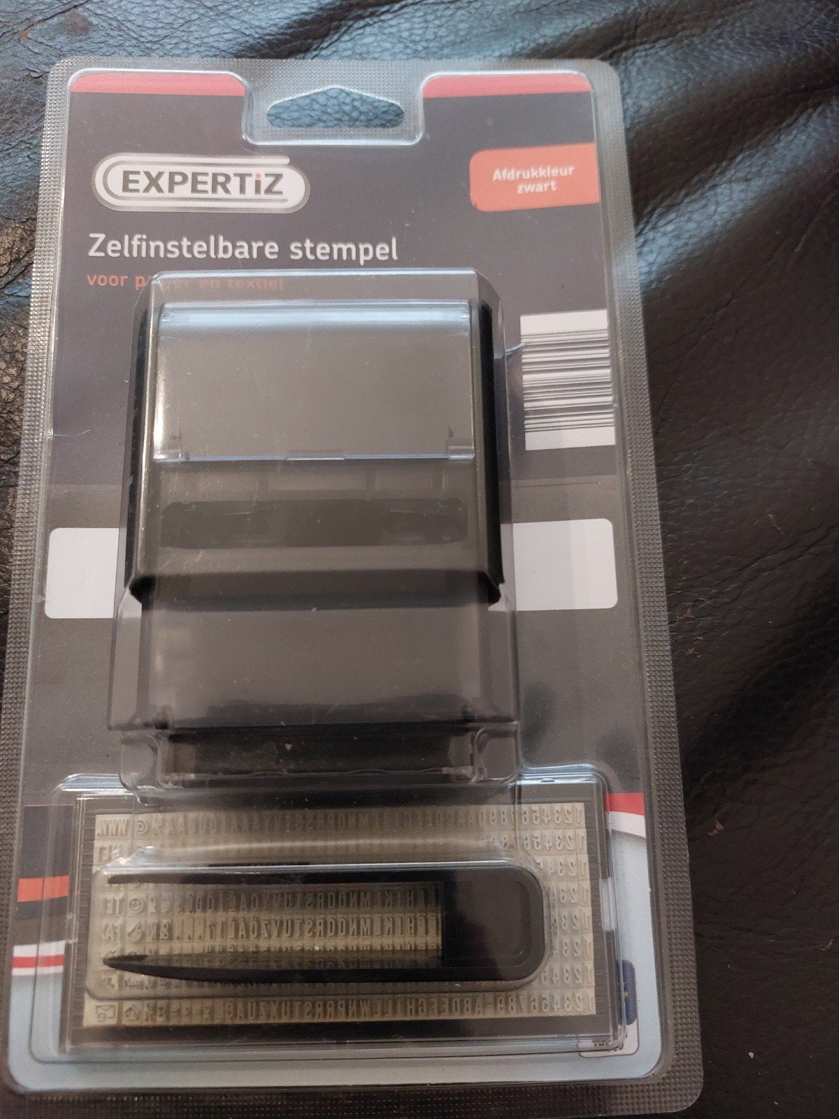 Expertiz Zelfinstelbare Stempel voor Papier en Textiel, Ophalen of Verzenden