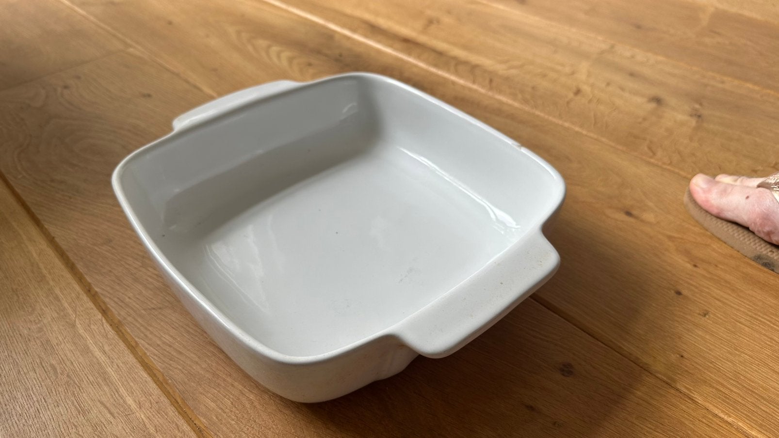 Ovenschaal 22.5x22.5, Ophalen of Verzenden, Overige stijlen, Glas, Schaal of Schalen