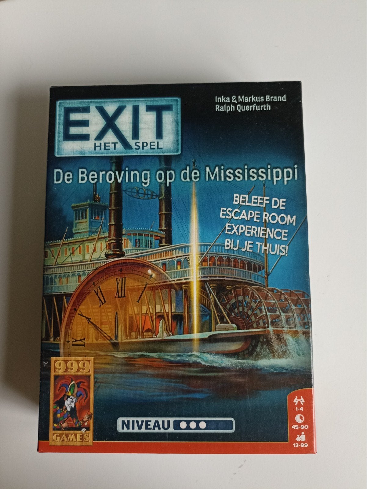 Exit game, beroving op de missisipi, Ophalen of Verzenden, Zo goed als nieuw