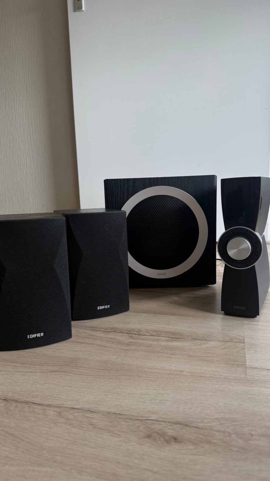 Edifier C3X 2.1 Multimedia Speakerset – compleet & werkend, Gebruikt, Inclusief kabels, Speakerset, Minder dan 60 watt