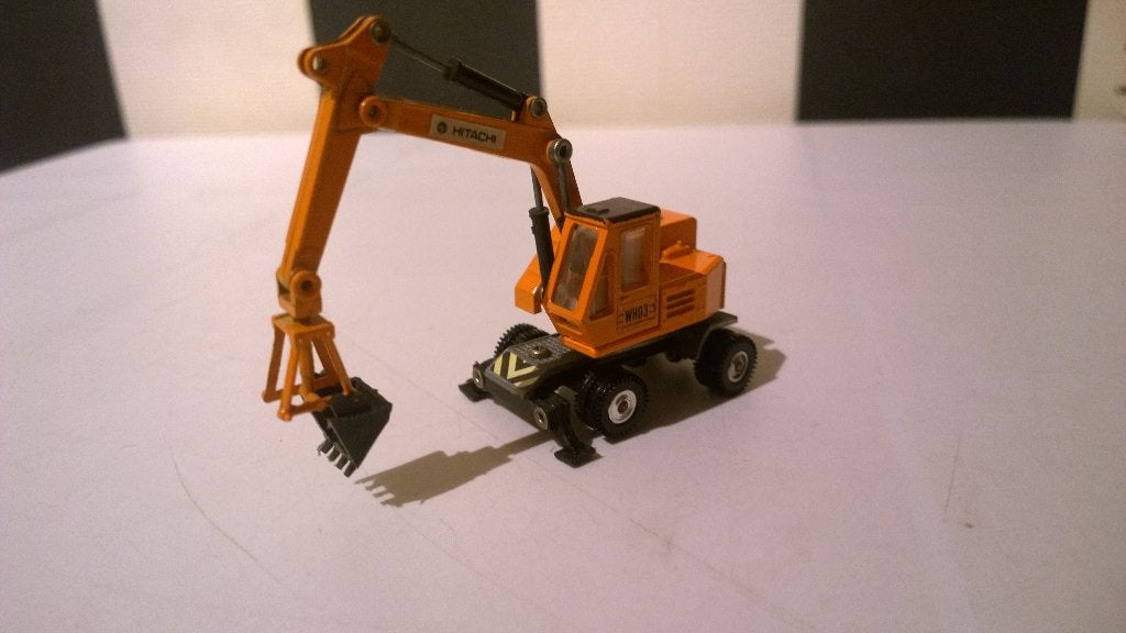 Grip zechin, hitachi wh03 mobiele kraan met knijper, Ophalen, Gebruikt, Overige typen