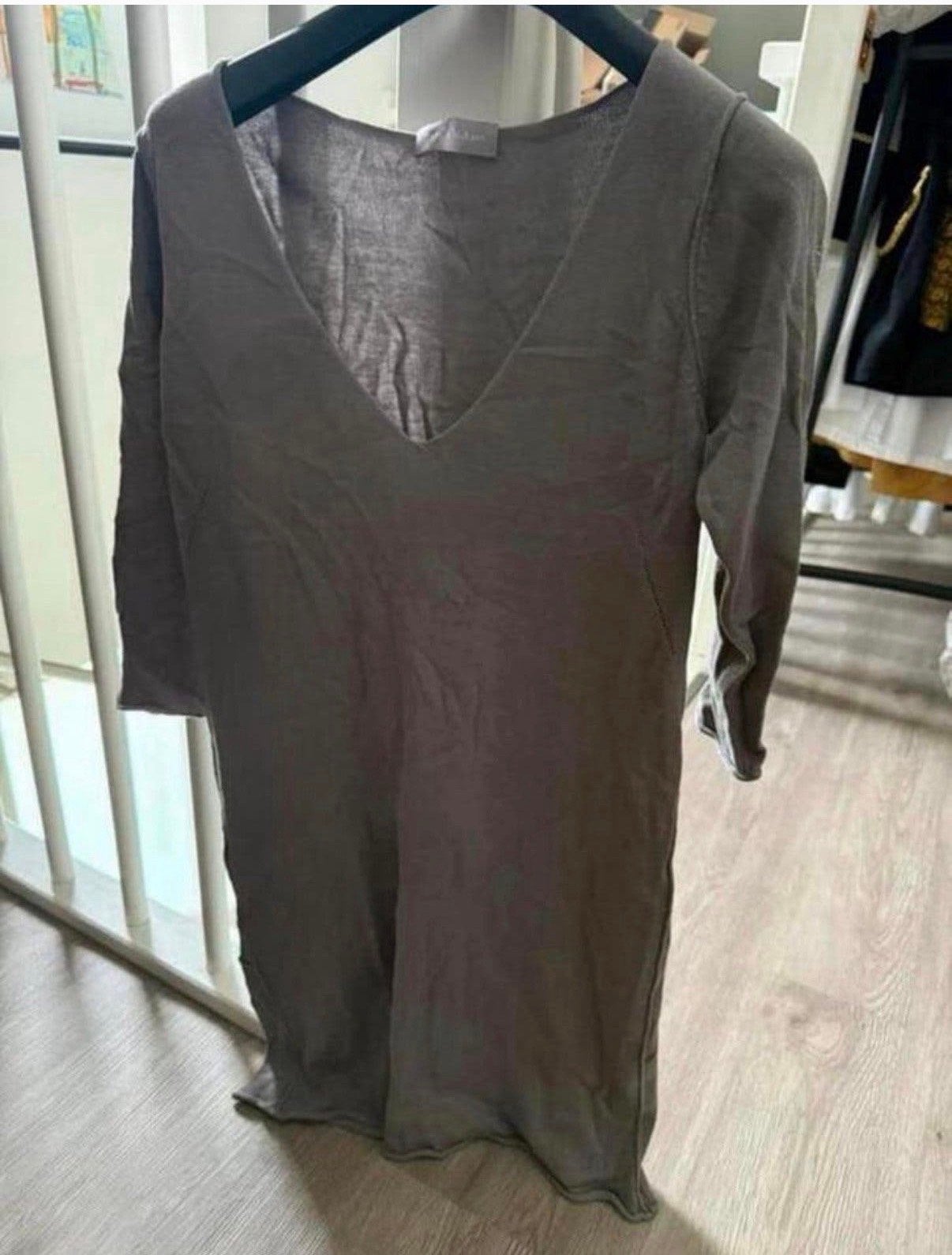 Zadig & Voltaire jurk tuniek maat S, Ophalen of Verzenden, Knielengte, Maat 36 (S), Grijs