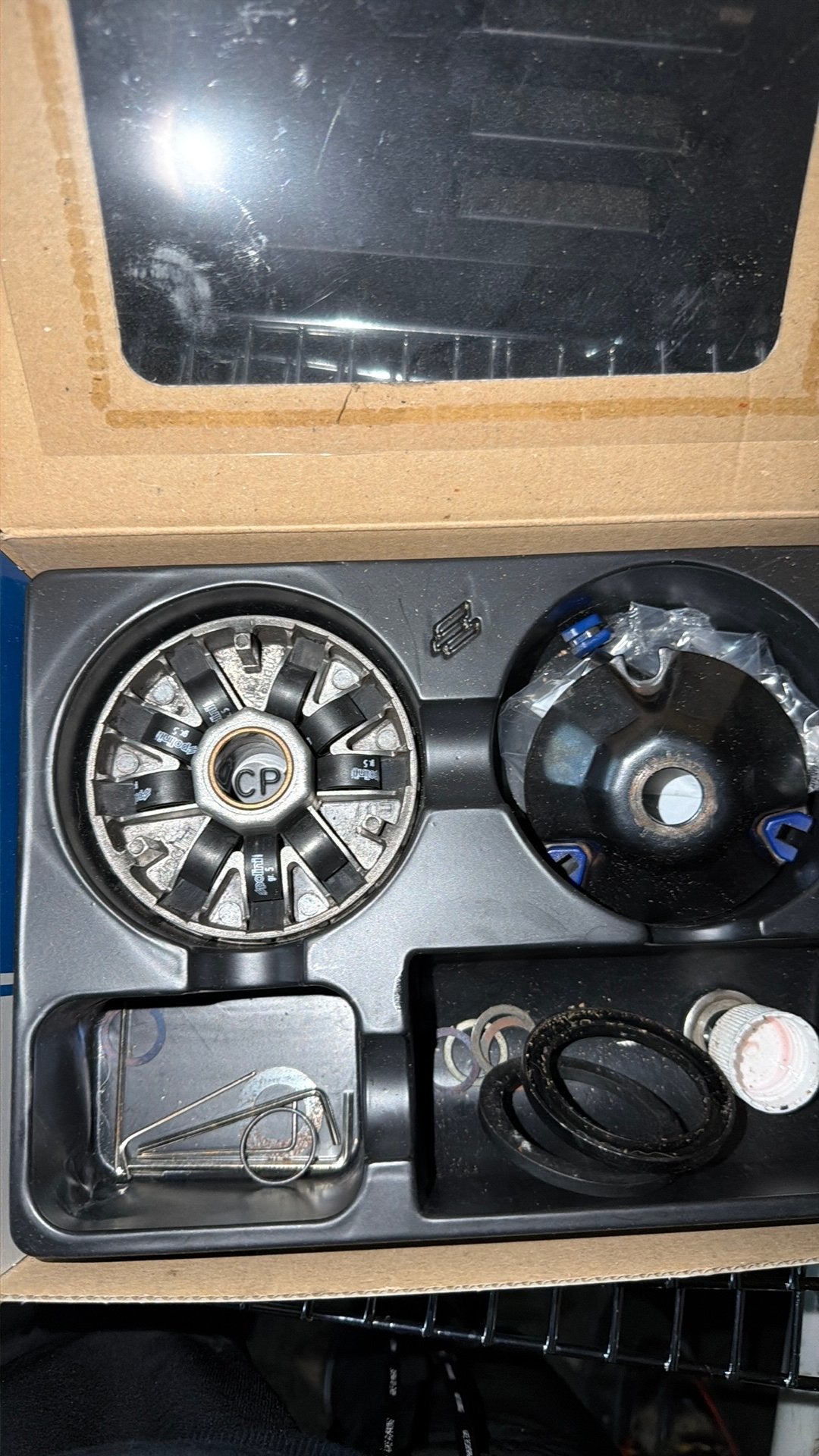 Polini cp 9 rol variateur/vario piaggio, Ophalen of Verzenden, Zo goed als nieuw