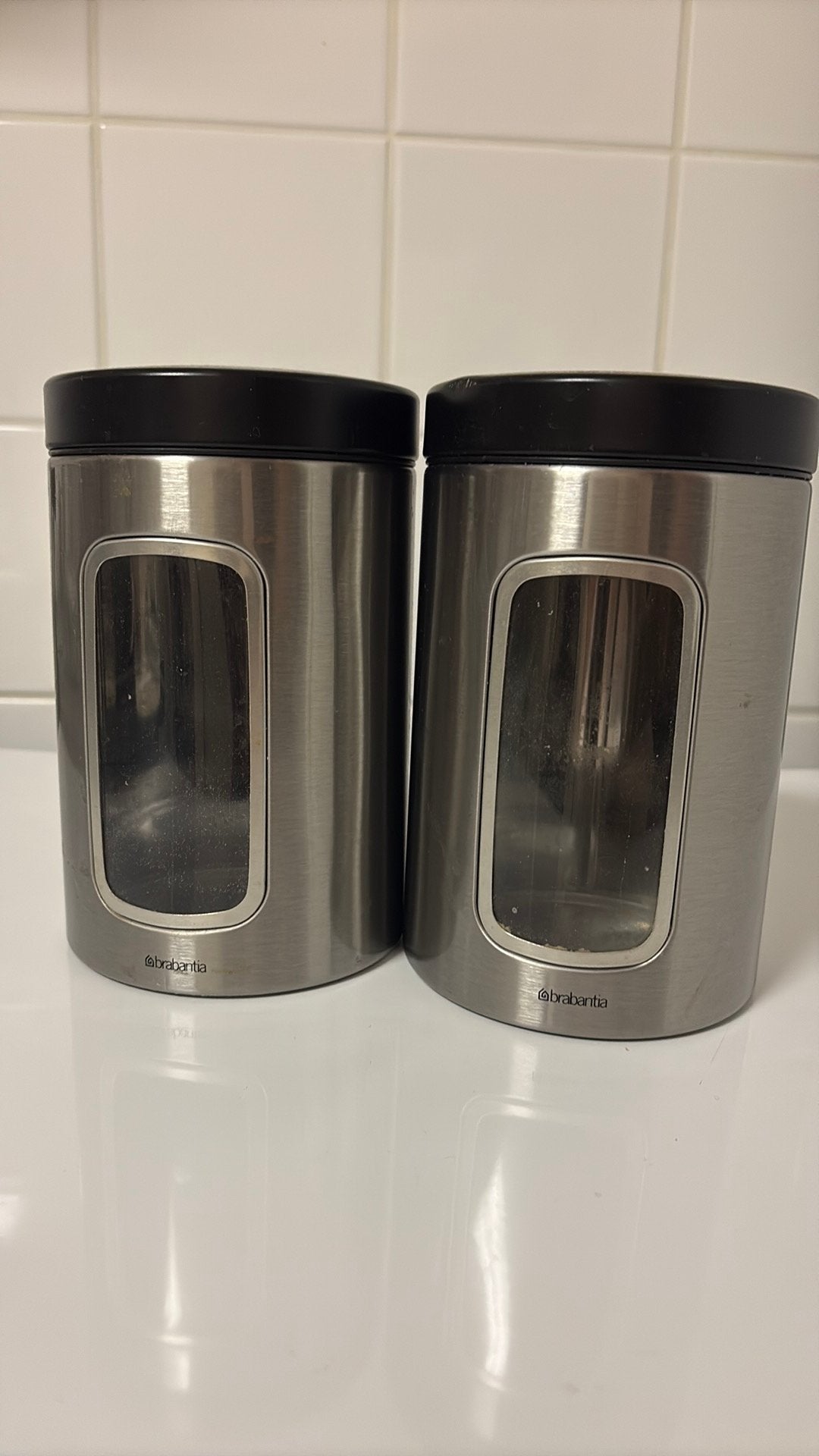 Brabantia voorraadbussen, Ophalen, Zo goed als nieuw