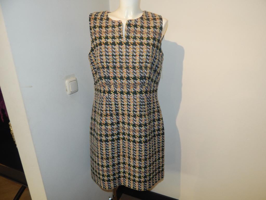 Natan Edition 5 beeldschone jurk ruiten en kleuren mt 44