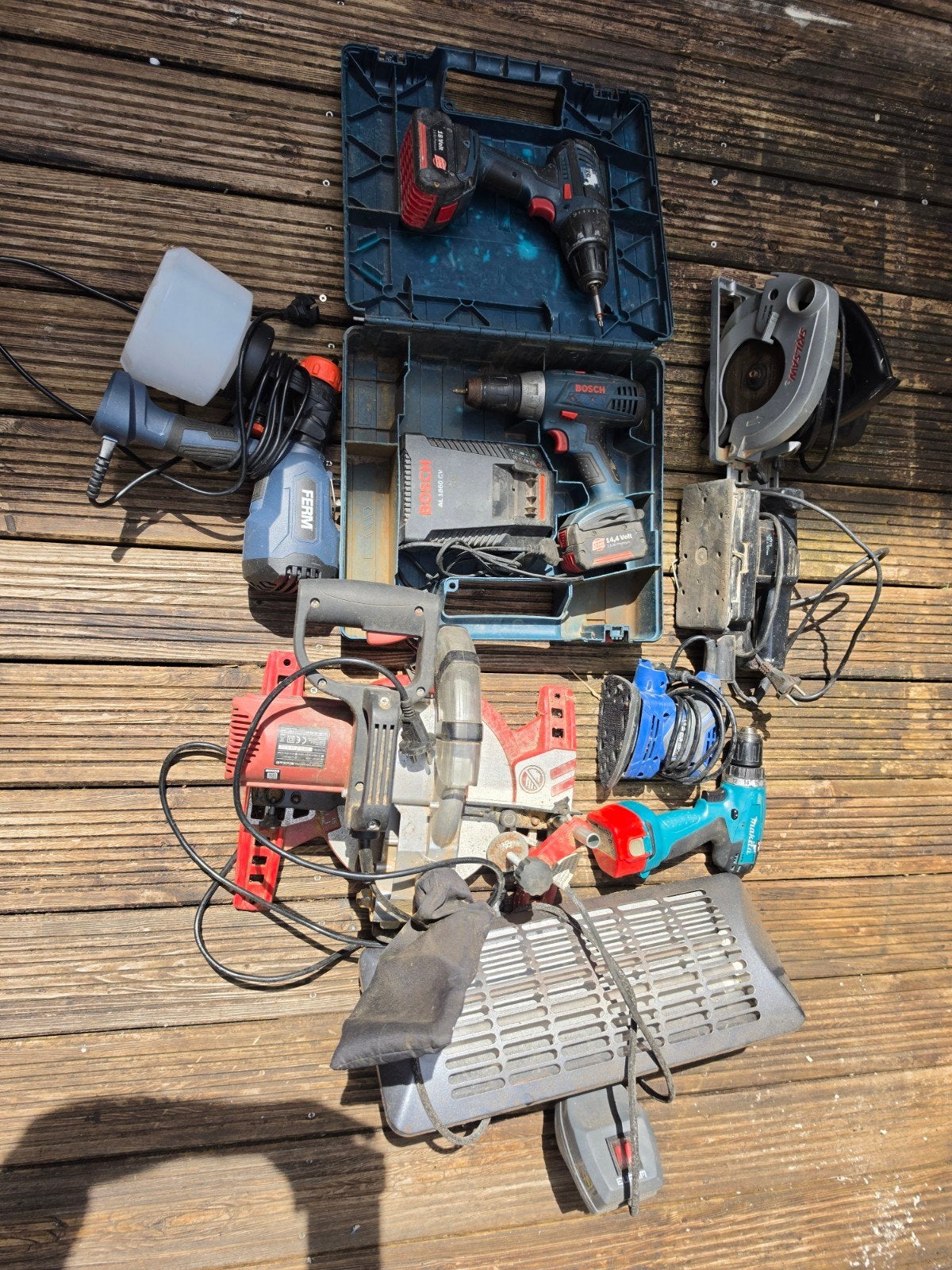 Diverse Elektrisch Gereedschap - Boormachines, Zagen, Schuur, Ophalen