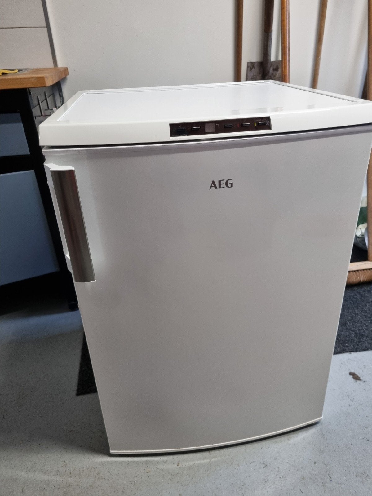 AEG TT100FF Vriezer met 4 lades - automatisch ontdooien, Minder dan 60 cm, Ophalen of Verzenden, Zo goed als nieuw, Energieklasse A of zuiniger