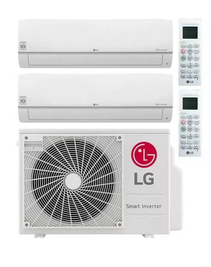 Lg multispilt airco, Ophalen, Koelen en Ontvochtigen, Timer, Lg