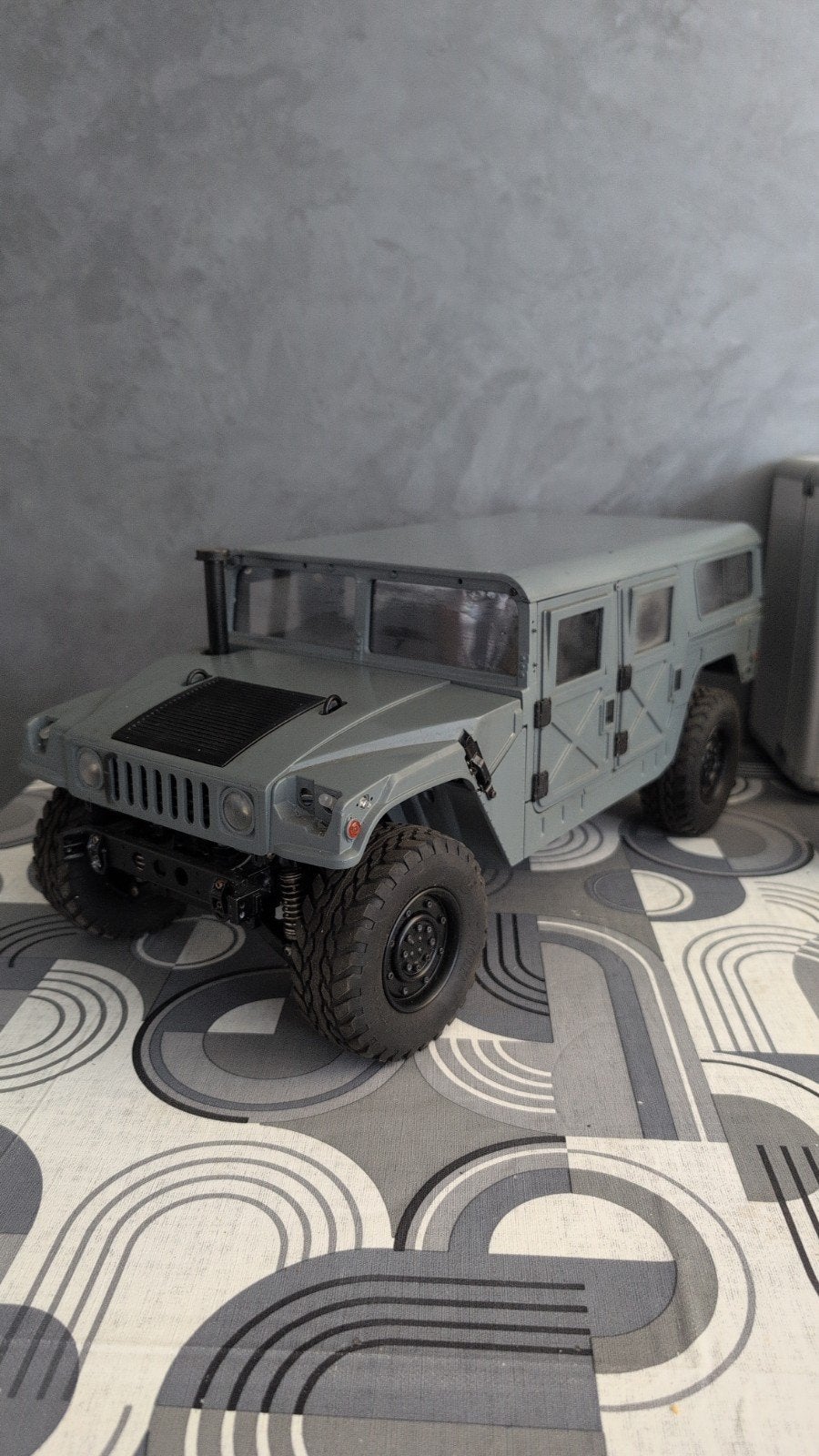 RC Hummer H1 (HG-P408) met Spectrum DX5 Rugged, Auto offroad, RTR (Ready to Run), Schaal 1:8, Ophalen