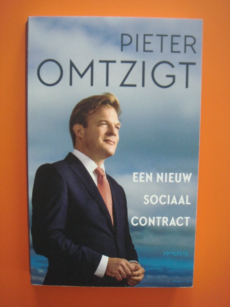 Pieter Omzigt boek - Een nieuw sociaal contract, Pieter Omtzigt, Maatschappij en Samenleving, Ophalen of Verzenden, Zo goed als nieuw